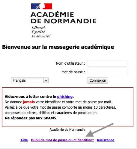 ¿Cómo uso el servicio de mensajería de Rouen Academy?