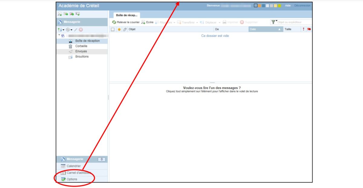 ¿Cómo utilizo el sistema de mensajería de la Académie de Créteil? ¿Cómo utilizo el sistema de mensajería de la Académie de Créteil?