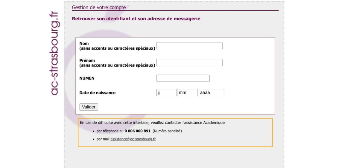 ¿Cómo uso el sistema de mensajería de la Academia de Estrasburgo?