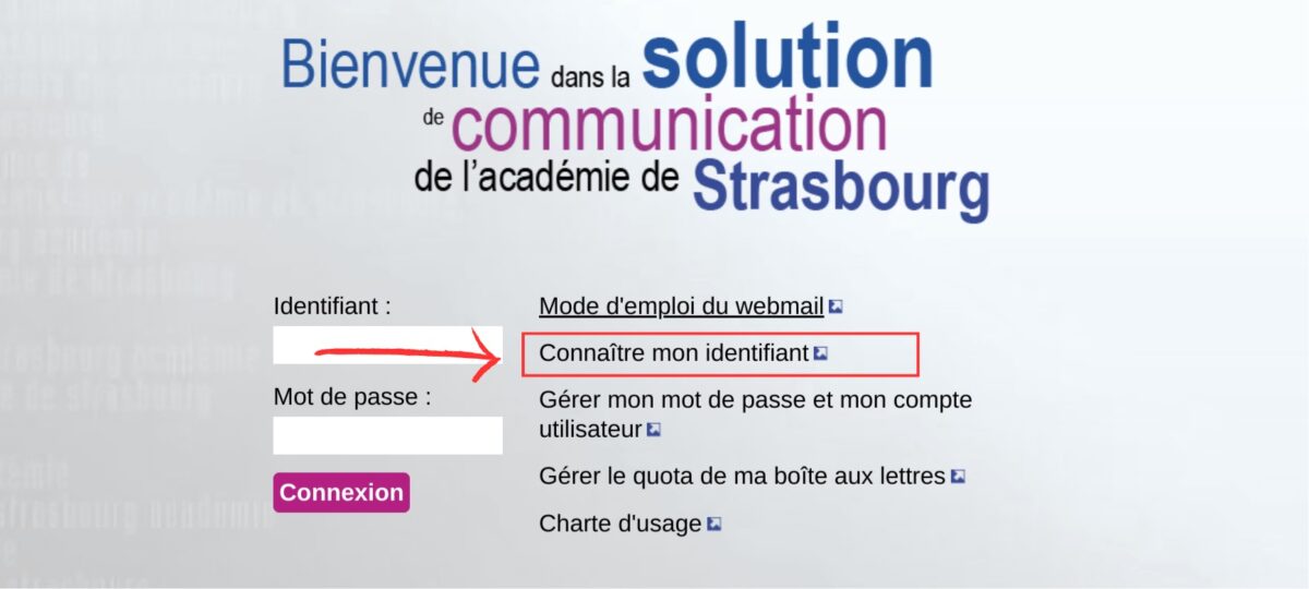¿Cómo uso el sistema de mensajería de la Academia de Estrasburgo?
