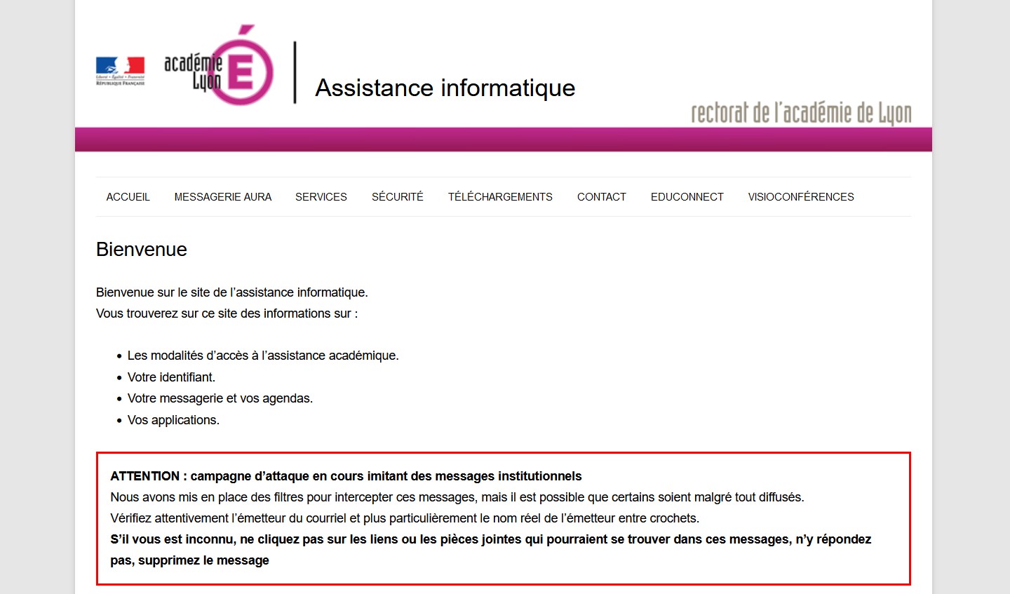 ¿Cómo me conecto a mi cuenta de correo web de ac-lyon?