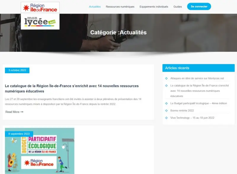 Monlycee.net: todo lo que necesita saber sobre el portal en línea de las escuelas secundarias de Ile-de-France