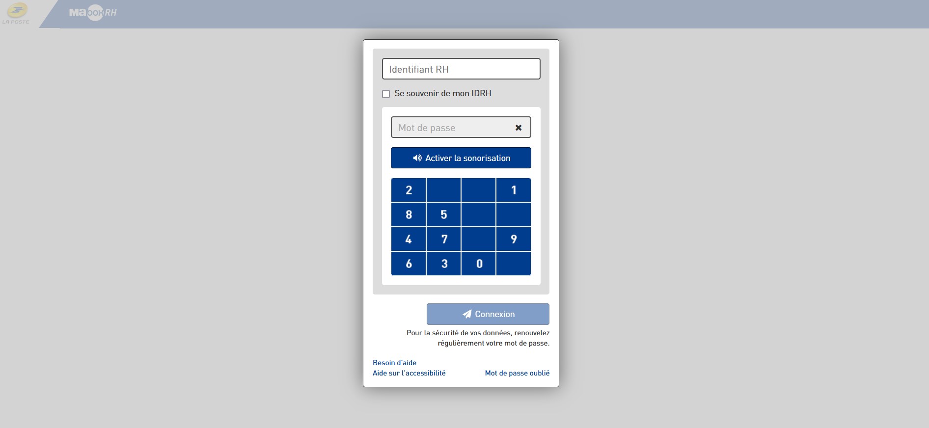 ¿Cómo inicio sesión en su cuenta MaBoxRH en línea?
