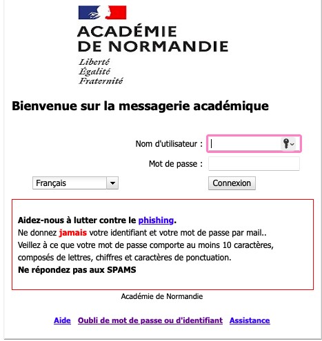 ¿Cómo uso el servicio de mensajería de Rouen Academy?