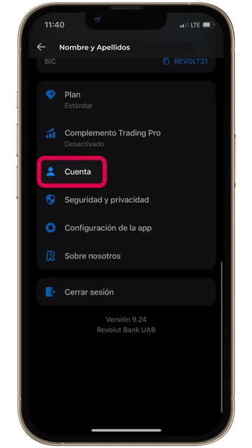 ¿Cómo cierro una cuenta Revolut?